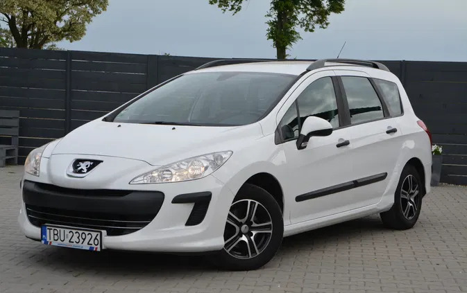 samochody osobowe Peugeot 308 cena 9800 przebieg: 187131, rok produkcji 2009 z Rzeszów